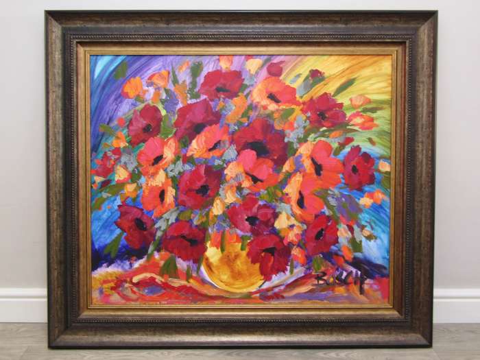 Exquisite! Original Cornelius Bosch (1956-2011) Painting