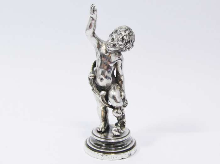 Rare Find! Antique (c1900) German 800 Solid Silver Wax Seal