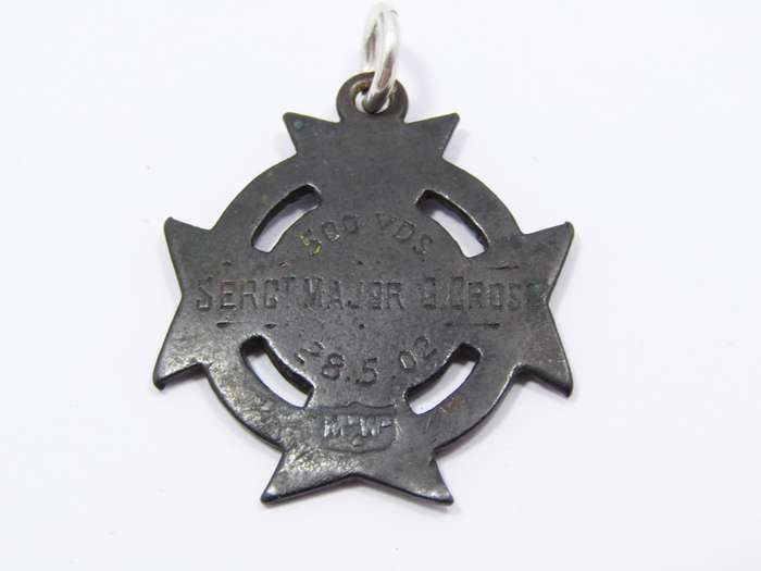 Antique Boer War Sports Medallion, dated 1902