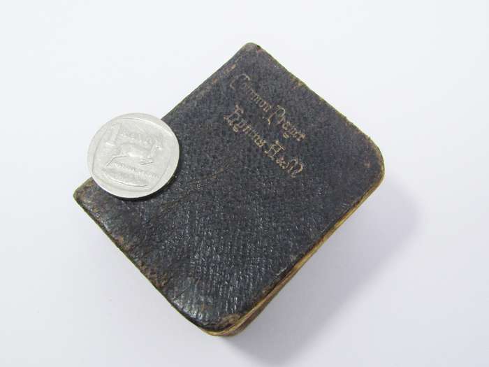 Antique Miniature Common Prayer & Hymns Book