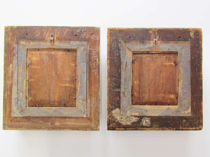 Original Richard Woodman (1784-1859) Pair of Portraits