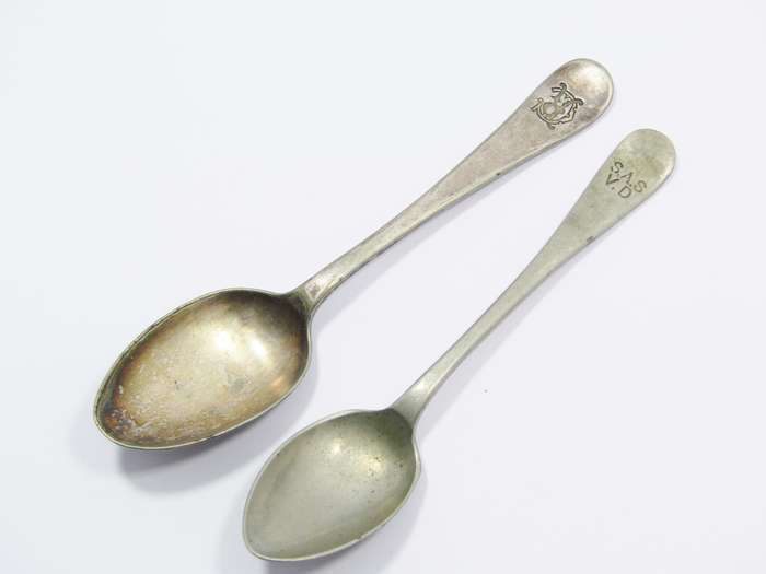 Vintage South African Railways & Rand Club Tea Spoons