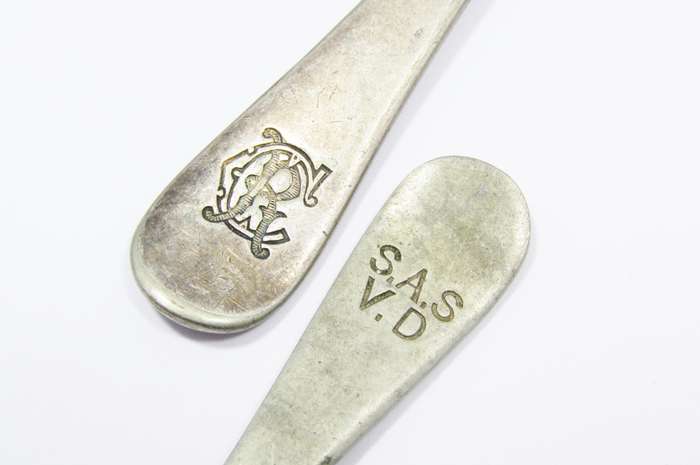 Vintage South African Railways & Rand Club Tea Spoons