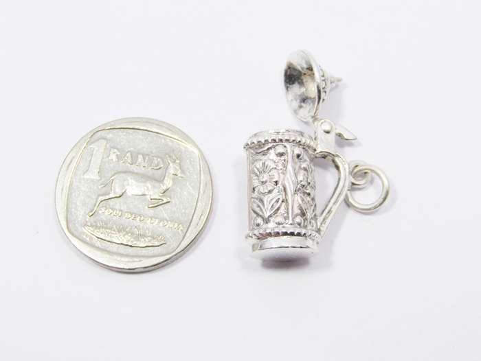 Vintage Sterling Silver Beer Stein/Mug Charm