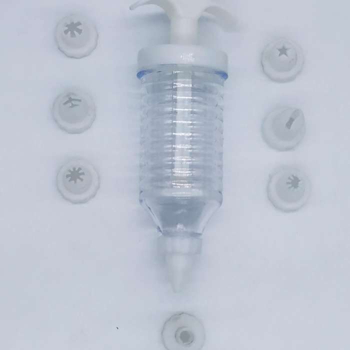 Plastic Icing Gun Set (8pc)