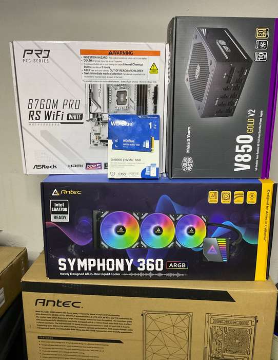 Custom Gaming PC | Intel i5-12400 | 32GB DDR5 | RTX 3050 8GB | 1TB NVMe | Liquid Cooled