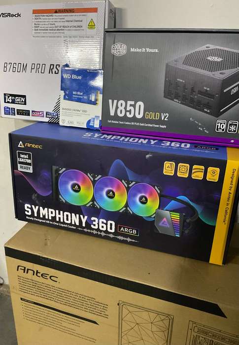 Gaming PC | Intel i5-12400 | 32GB DDR5 | RTX 3050 8GB | 1.5 TB (1TB+ 500) NVMe | Liquid Cooled
