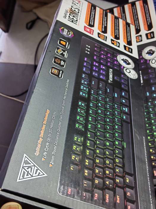 Gamdias Hermes P2A RGB Optical Mechanical Gaming Keyboard