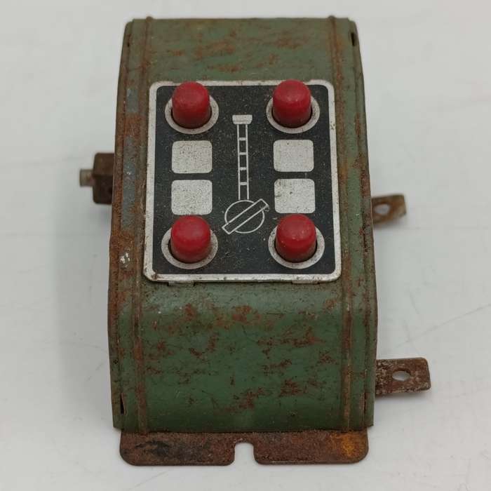 Vintage Fleischmann transformer change over switches and 2 coaches
