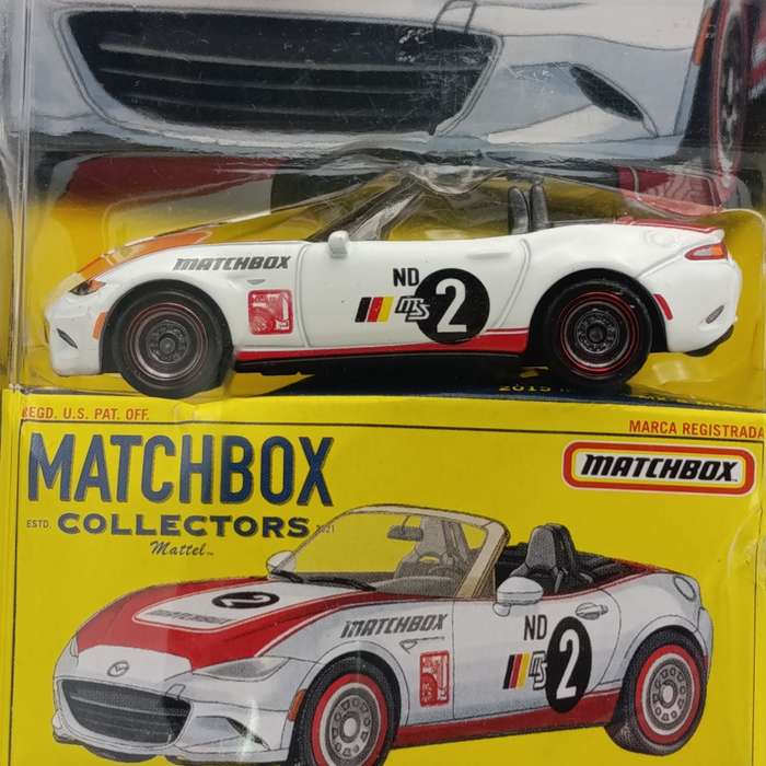 Matchbox 2015 Mazda MX-5 Miata die-cast racing toy car - still sealed