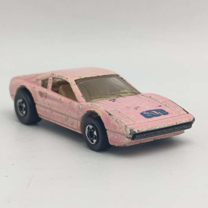 Vintage Hot Wheels Ferrari 308 colour changer die-cast car