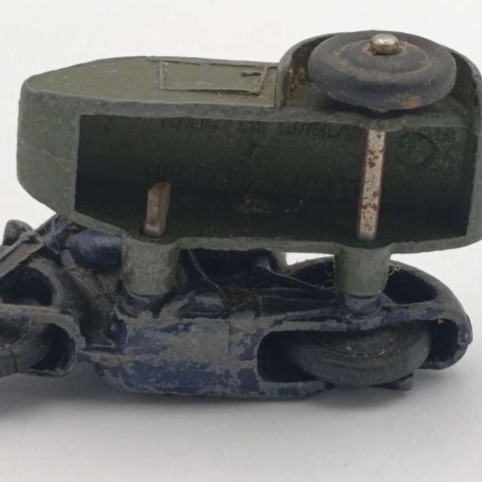 Meccano Dinky Toys 42B Police Motorcycle with sidecar