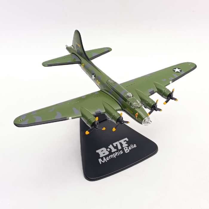 Atlas Boeing B-17F Memphis Belle die-cast model plane in box