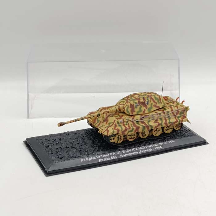 German Panzer kampfwager VI Tiger II die-cast combat tank