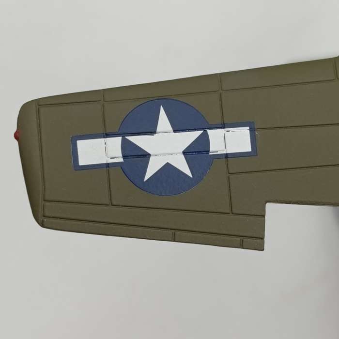 Corgi North American P-51D Mustang US Air Force die-cast plane model in box - scale 1/72