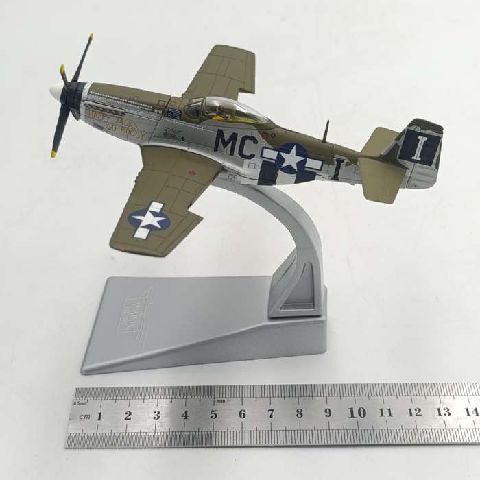 Corgi North American P-51D Mustang US Air Force die-cast plane model in box - scale 1/72