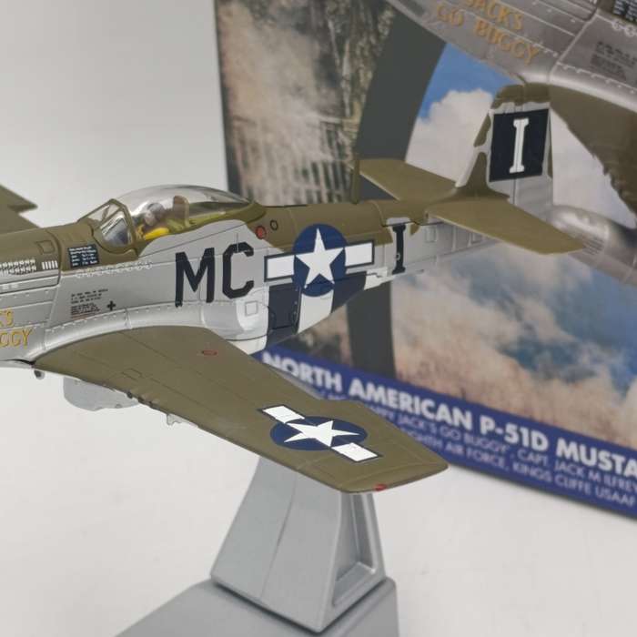 Corgi North American P-51D Mustang US Air Force die-cast plane model in box - scale 1/72