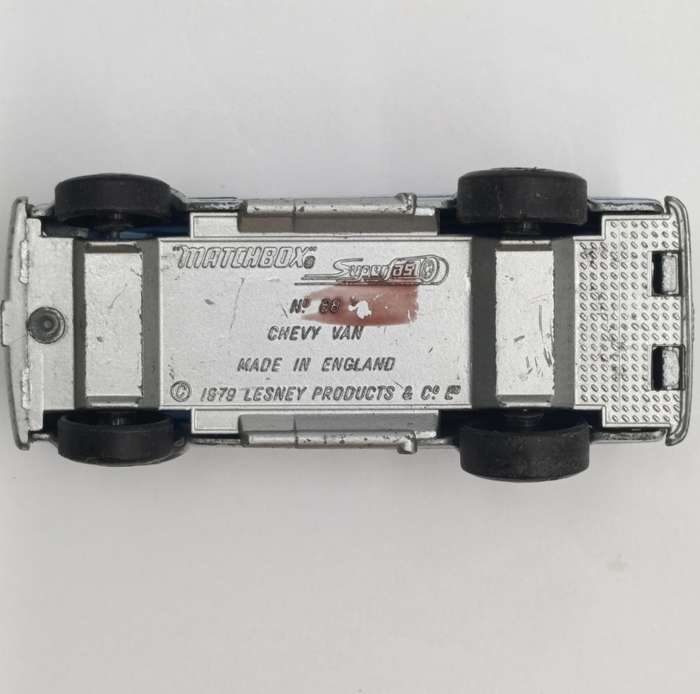Vintage Matchbox #68 Chevy Van die-cast toy car