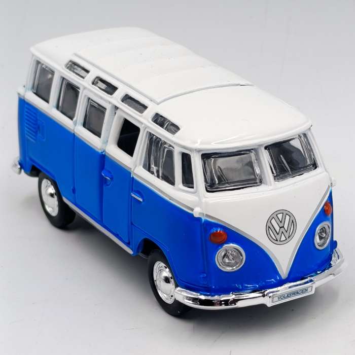 Maisto Volkswagen Van Samba die-cast model car - pull back action - scale 1/40