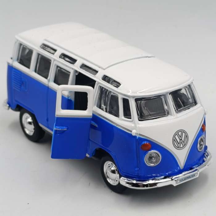 Maisto Volkswagen Van Samba die-cast model car - pull back action - scale 1/40
