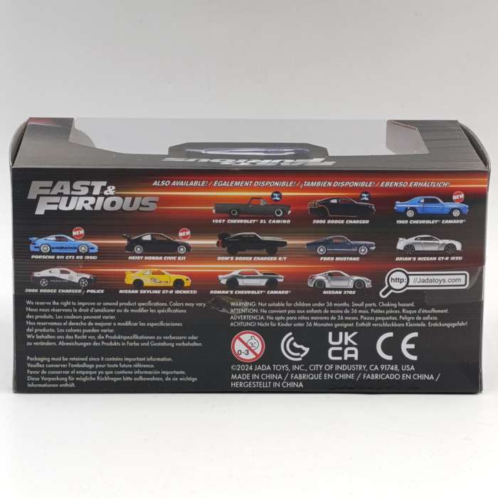 Jada Fast and Furious Honda S2000 die-cast model car in box - scale 1/32