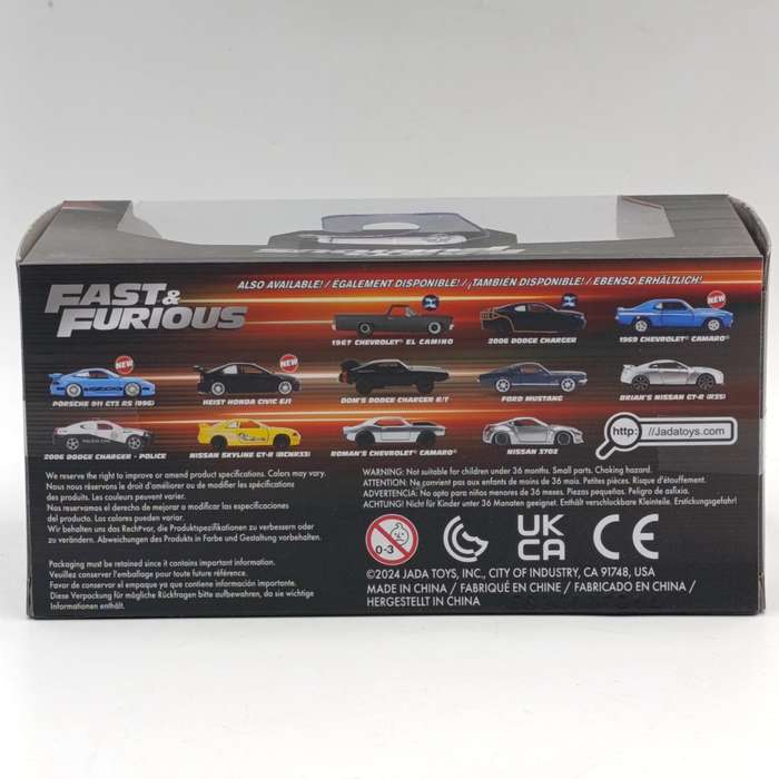 Jada Fast and Furious Dom's Chevrolet Impala die-cast model car in box - scale 1/32