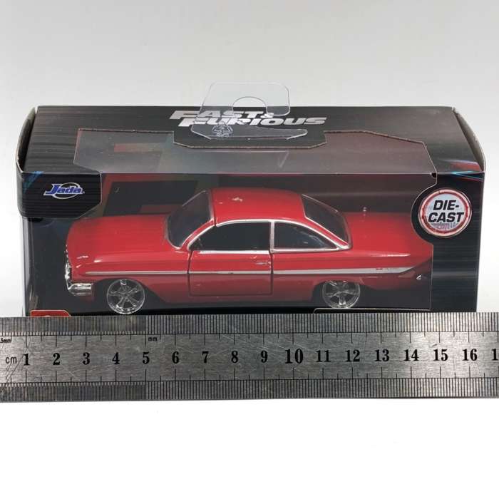 Jada Fast and Furious Dom's Chevrolet Impala die-cast model car in box - scale 1/32