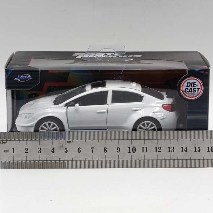 Jada Fast and Furious Subaru WRX STI die-cast model car in box - scale 1/32