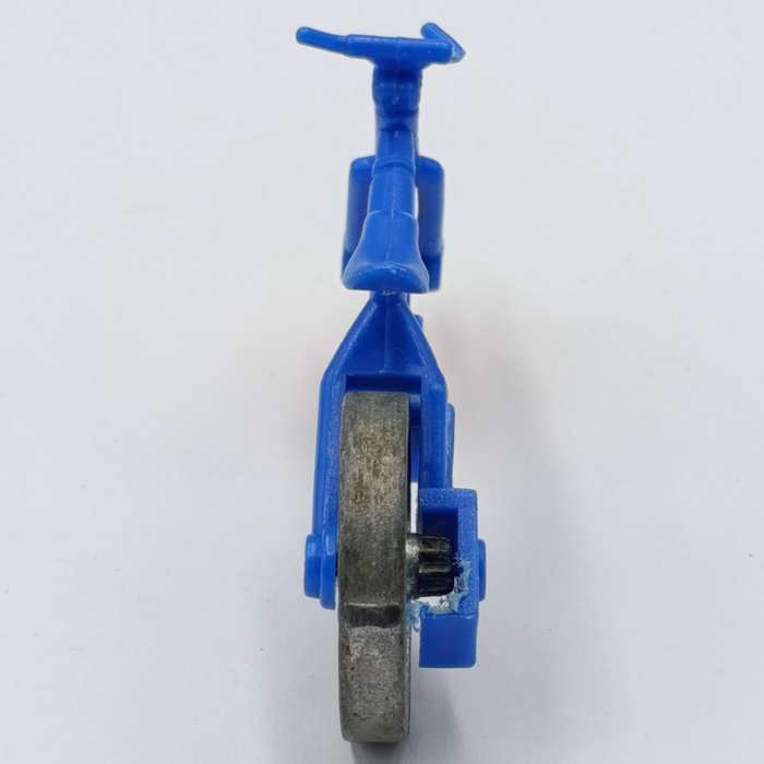 Pair of vintage Pull cord acrobatic bikes with one rip cord - handles broken