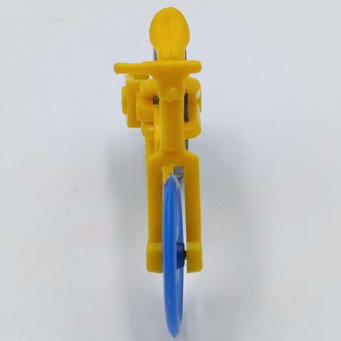 Pair of vintage Pull cord acrobatic bikes with one rip cord - handles broken