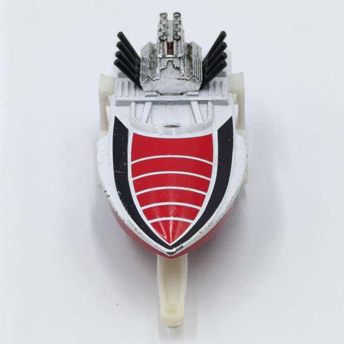 Vintage Matchbox Superfast Seafire boat on trailer