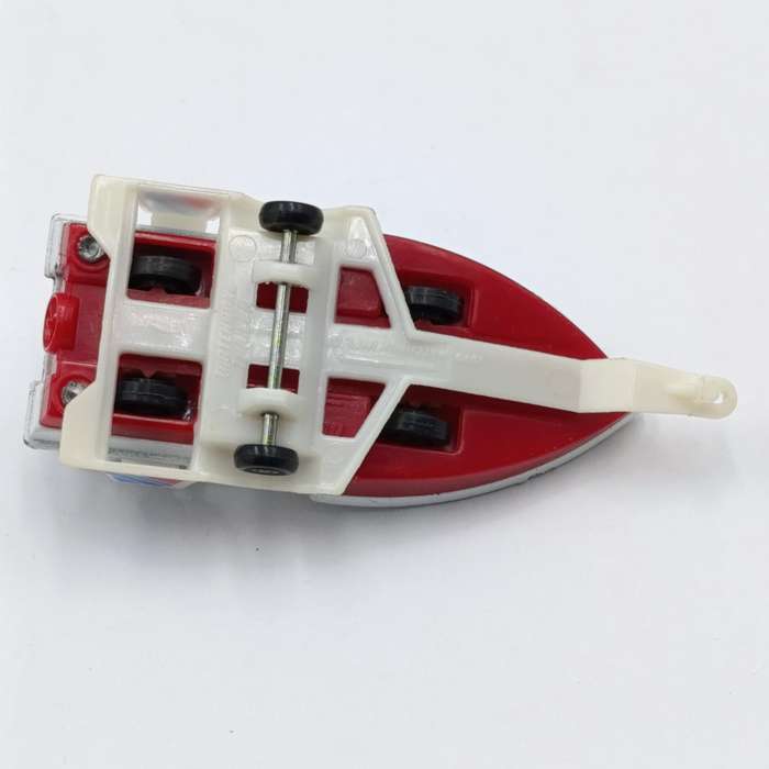Vintage Matchbox Superfast Seafire boat on trailer