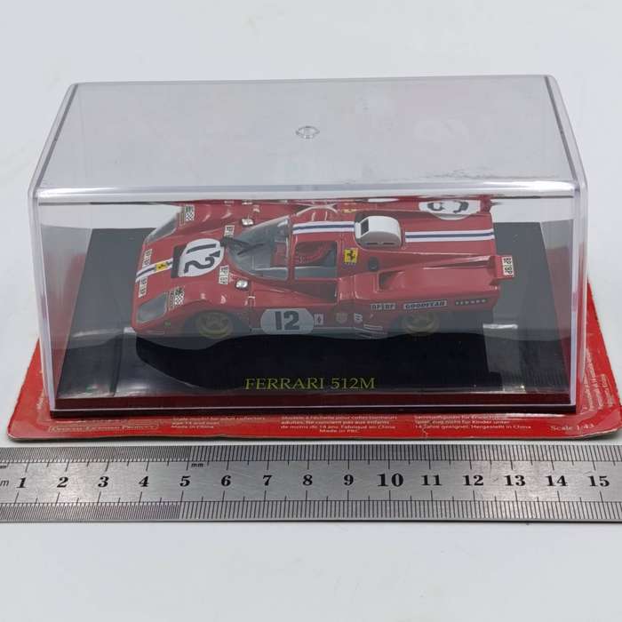 1970 Ferrari 512 M die-cast racing model car - scale 1/43