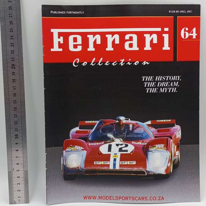 1970 Ferrari 512 M die-cast racing model car - scale 1/43