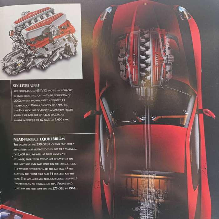 2006 Ferrari 599 GTB Fiorano die-cast model car - scale 1/43