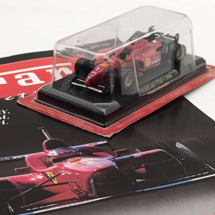 1996 Ferrari F310 Michael Schumacher Formula 1 die-cast racing model car - scale 1/43