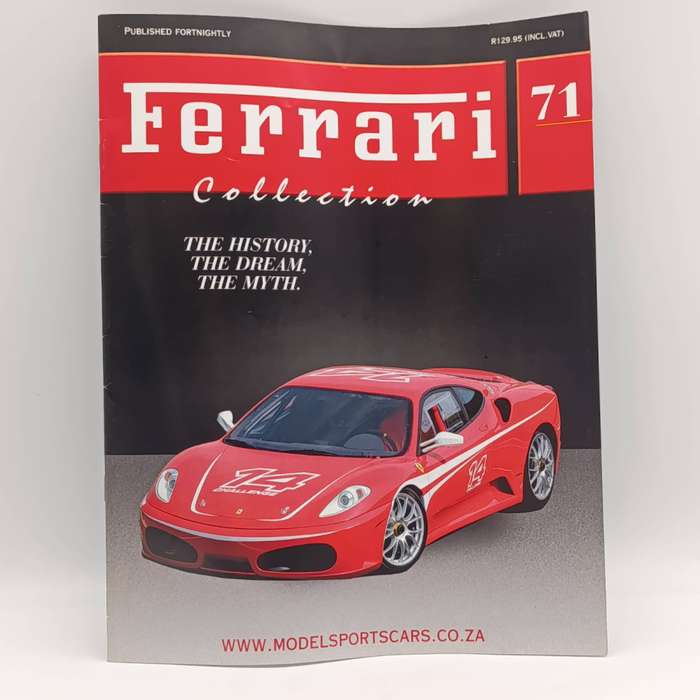 2006 Ferrari F430 Challenge die-cast model car - scale 1/43