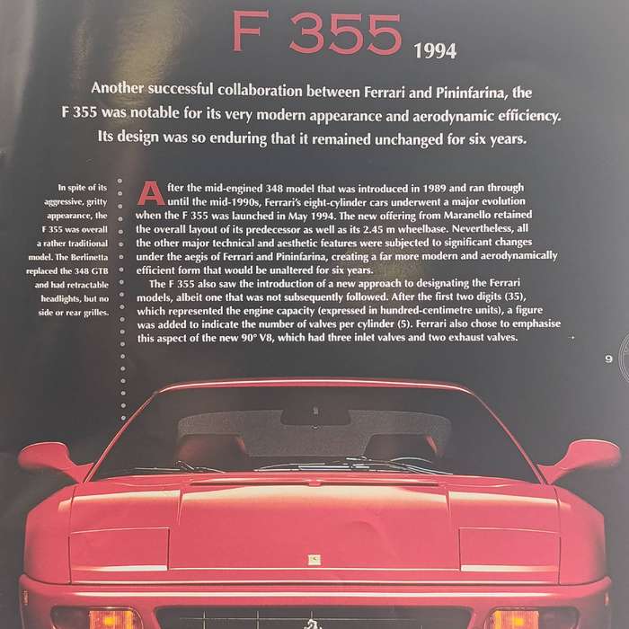 1994 Ferrari F355 Berlinetta die-cast model car - scale 1/43