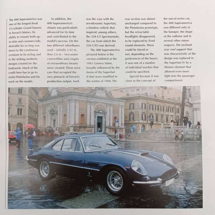 1960 Ferrari 400 Superamerica die-cast model car - scale 1/43