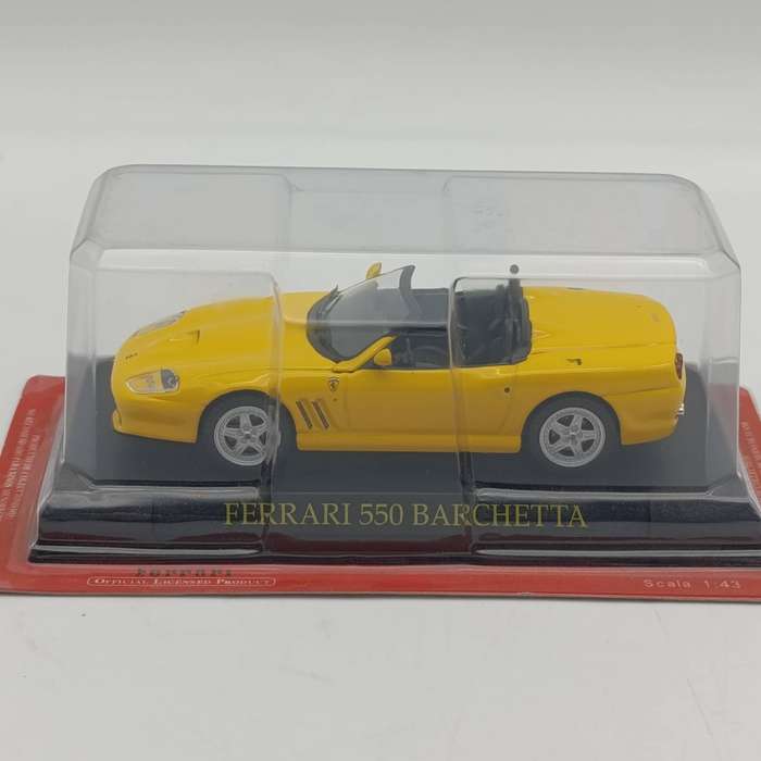 2001 Ferrari 550 Barchetta die-cast model car - scale 1/43