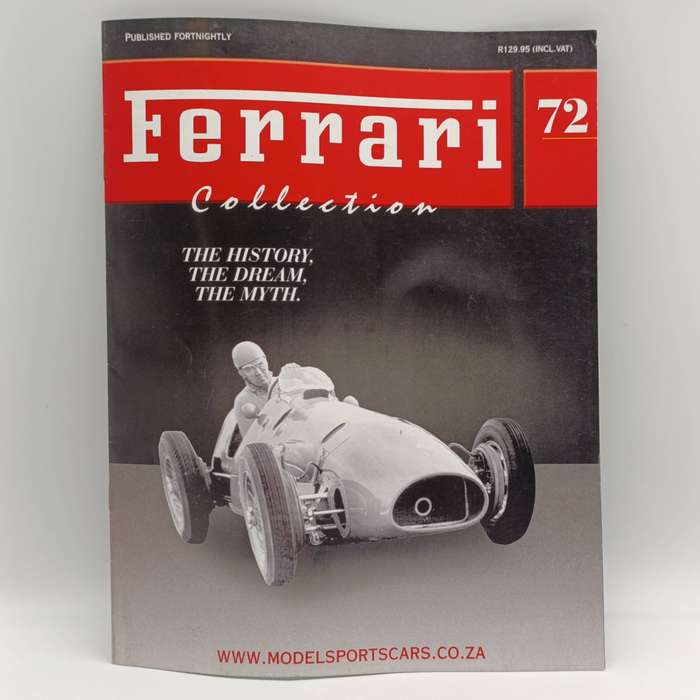 1952 Ferrari 500 F2 die-cast racing model car - scale 1/43