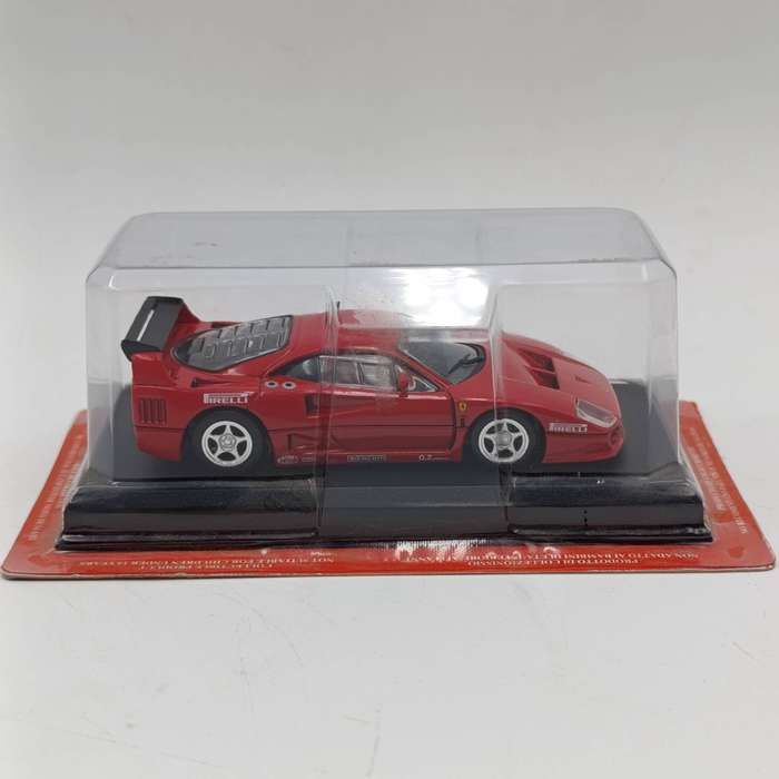 1989 Ferrari F40 Racing die-cast model car - scale 1/43