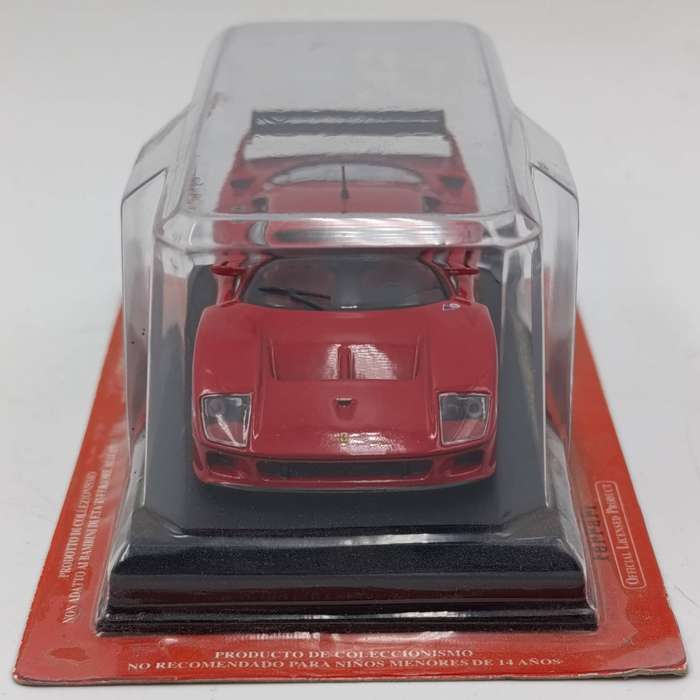 1989 Ferrari F40 Racing die-cast model car - scale 1/43