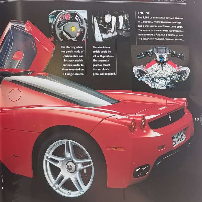 2002 Ferrari Enzo die-cast model car - scale 1/43