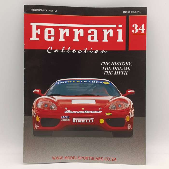 2000 Ferarri 360 GT die-cast racing model car - scale 1/43