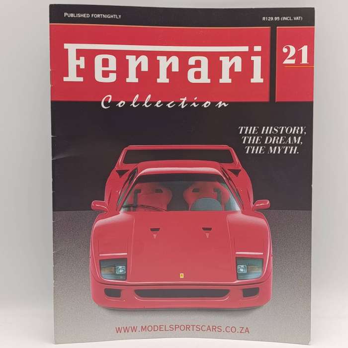 1987 Ferrari F40 die-cast model car - scale 1/43