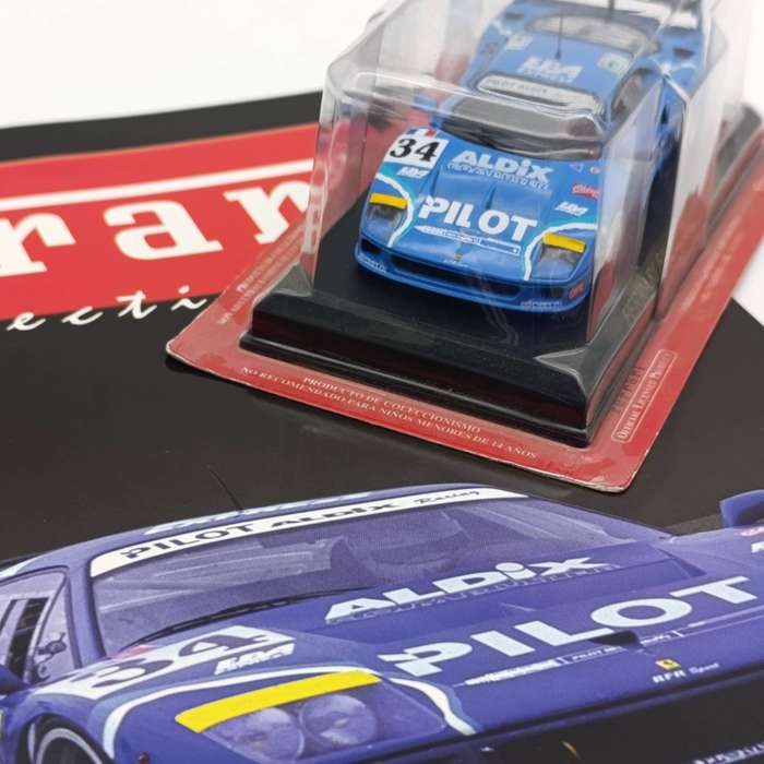 1989 Ferrari F40 competizione die-cast racing model car - scale 1/43
