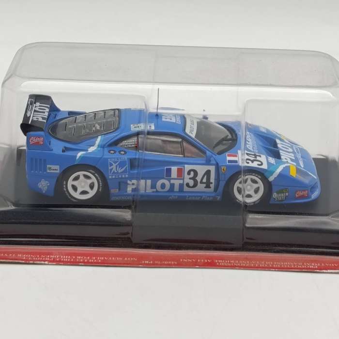 1989 Ferrari F40 competizione die-cast racing model car - scale 1/43