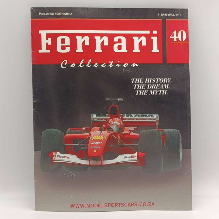 2001 Ferrari F2001 Formula 1 die-cast racing model car - scale 1/43