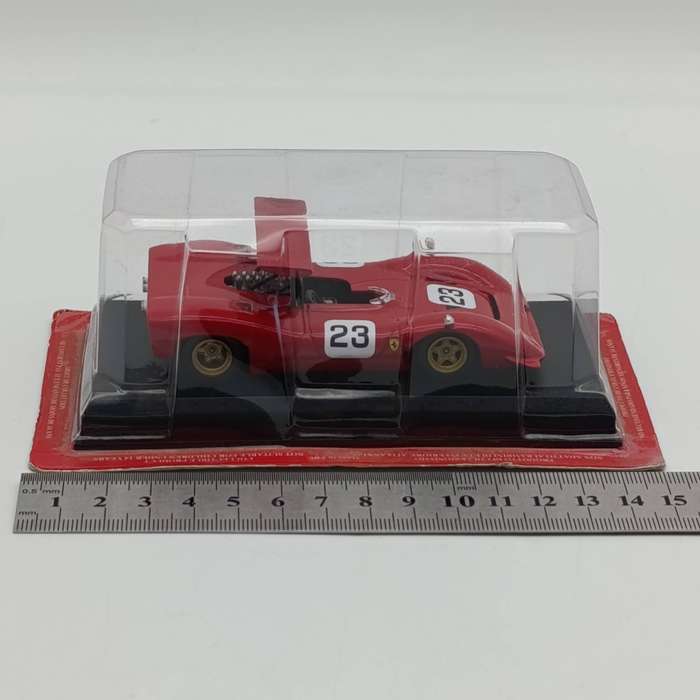 1968 Ferarri 612 Can Am die-cast racing model car - scale 1/43